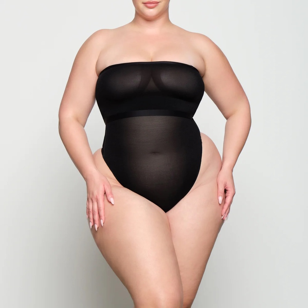 SKIMS Sheer Sculpt Bandeau and High Waisted Thong Set!